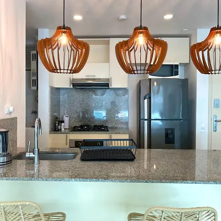 Apartamento Unique 2br With Pool In Sunny Cartagena